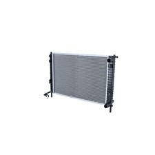 Kühler Motorkühlung Kühlrippen gelötet 500 - 338 mm Alu NRF für u.a. FORD FIESTA