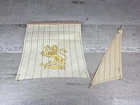 Vintage Playmobil 3750 Pirate Ship Boat Sail Replacements g4