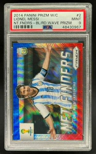 World Cup Lionel Messi 2014 Panini Prizm World Cup Lionel Messi Blue