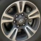 2018 Tacoma OE Wheel 17x7-1/2 5 Spoke Toyota