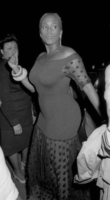 Toukie Smith at Willi Smith Memorial Service on May 1 1987 at the - Old Photo 1