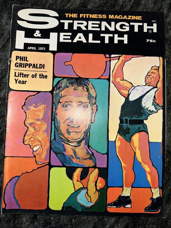 "Vintage" Strength & Health Magazine - 1971, April, Volume 39, Number 4
