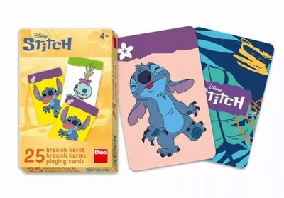 Karty do gry dla dzieci Czarny Piotruś Stitch Dino