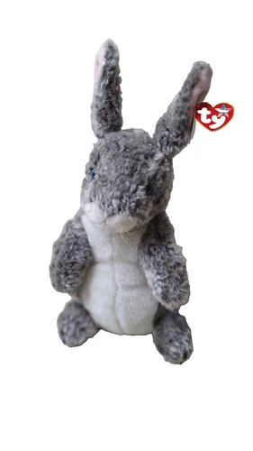 NWT but Vtg Ty 13"  Beanie Buddy Hopper - MWMT Easter Bunny 2001 Free US Ship