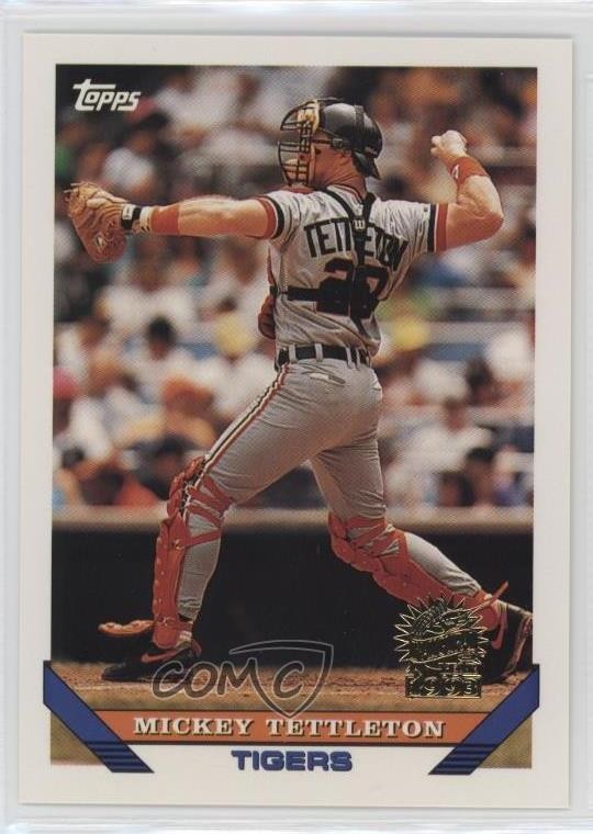 1993 Topps Inaugural Florida Marlins Mickey Tettleton #135 8d2