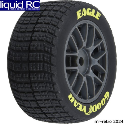 #ad #ad Pro Line 1030310 Goodyear Eagle Dirt Tire F R MTD Grey for Losi NASCAR Race Car $32.99