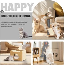 Cat Scratch Couch Furniture Protector, Adhesive Cat Scratch Pad Deterrent for...