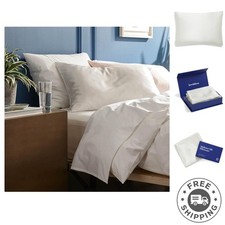 100 Mulberry Silk Pillowcase Soft, Breathable, King Size in Elegant Ivory
