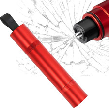 Nothammer Auto mit Gurtschneider, Fensterhammer, Multifunktional Gurtschneider, 