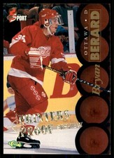 1995-96 Classic Five Sport Previews Bryan Berard Detroit Red Wings #SP4