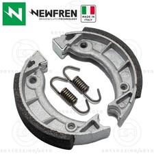 Pair Brake Shoes Newfren GF0151 Gilera Cba Variator 50 1986> (Wheel Blasting)