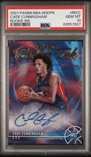2021 Panini NBA Hoops Cade Cunningham Rookie Ink PSA 10