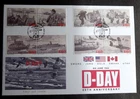 Isle of Man: D-Day 60th Anniversary - 6 April 2004 - FDC + Insert - VGC