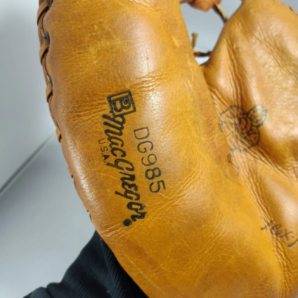 Vintage 1950-60s All-Star Del Crandall MacGregor USA DG985 Catchers Glove RARE - Image 3 of 4