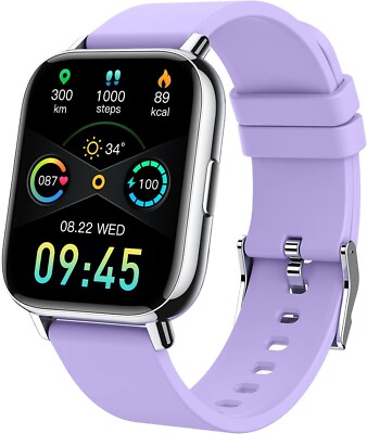 Smartwatch Herren Damen mit Telefonfunktion Armbanduhr Sportuhr für Android IOS