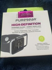 PureGear HD Tempered Glass Screen Protector for Apple Watch Series 6/SE/5/4 40mm