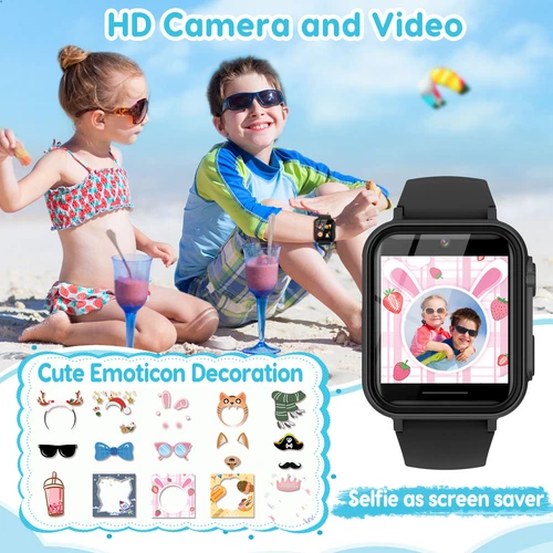 Children's Smart Watchs Camera Games Game Watches Music Player Boys Girls Gifts - Picture 7 of 51