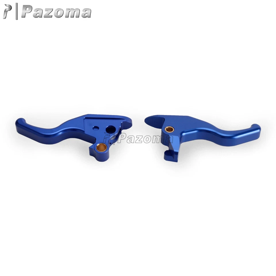 Palancas de embrague de freno azules para motocicleta Harley Softail Breakout FXSB 2015-2017 Foto 4 de 4
