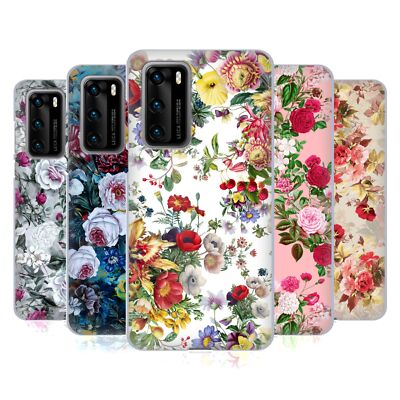 OFFICIAL RIZA PEKER FLORALS SOFT GEL CASE FOR HUAWEI PHONES 4