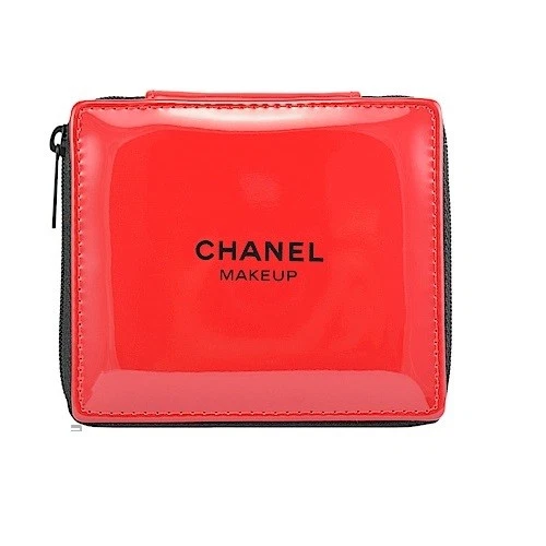 CHANEL Beauty RED Makeup CASE Small