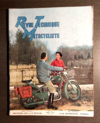 Magazine Technical Tourist Biker No 63 May 1953 Engines Vap & La Motom |  eBay