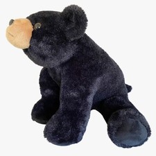 The Bearington Collection Black Bear Plush Stuffed Animal Toy  BANDIT  18  EUC 