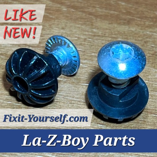 LaZBoy Rocker Recliner Metal Bolt Screw Plastic Grommet Lazy Leg