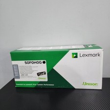 Lexmark 50F0H0G High Yield black toner cartridge