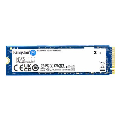 2 TB SSD Kingston NV3 M.2 PCIe 4.0 NVMe 6000/5000MB/s 2000GB