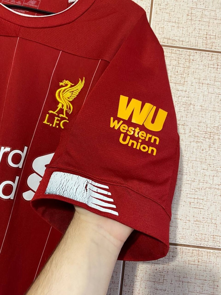 New Balance Liverpool Champions league patch Rare 19/20