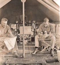 WWI Marine Corps Tent In The Field Photograph