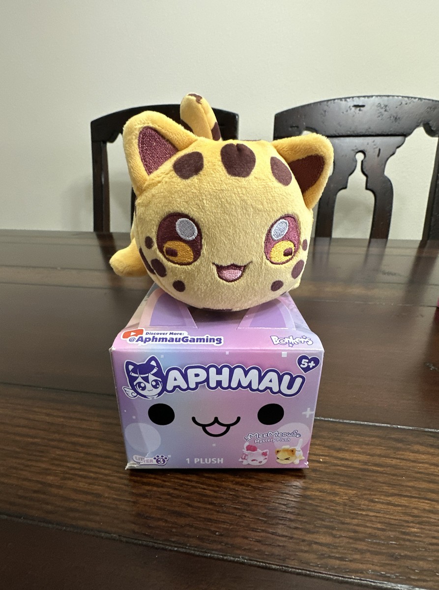 NEW RELEASE - Aphmau MeeMeows Plush Litter 3 NIB - Cookie Cat