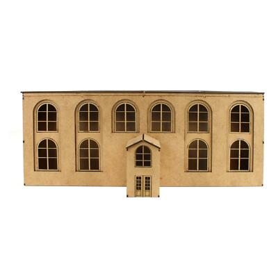 Kratzhilfe Gebäude Tiefrelieffabrik - Spur OO/HO Eisenbahnmodellbau