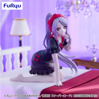 Figurine Overlord - Noodle Stopper Albedo Swimsuit Dark Purple Color ... Overlord (manga