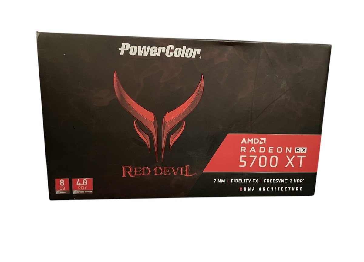 PowerColor Red Devil AMD Radeon RX 5700 XT 8GB AXRX 5700XT 8GBD6