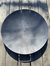 Heavy-duty Steel Discada 22" / BBQ Disc Blade Wok 22"