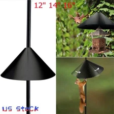 12" 14" 16" Wrap Around Squirrel Baffle Bird Feeder Squirrel Proof Baffle Wrap