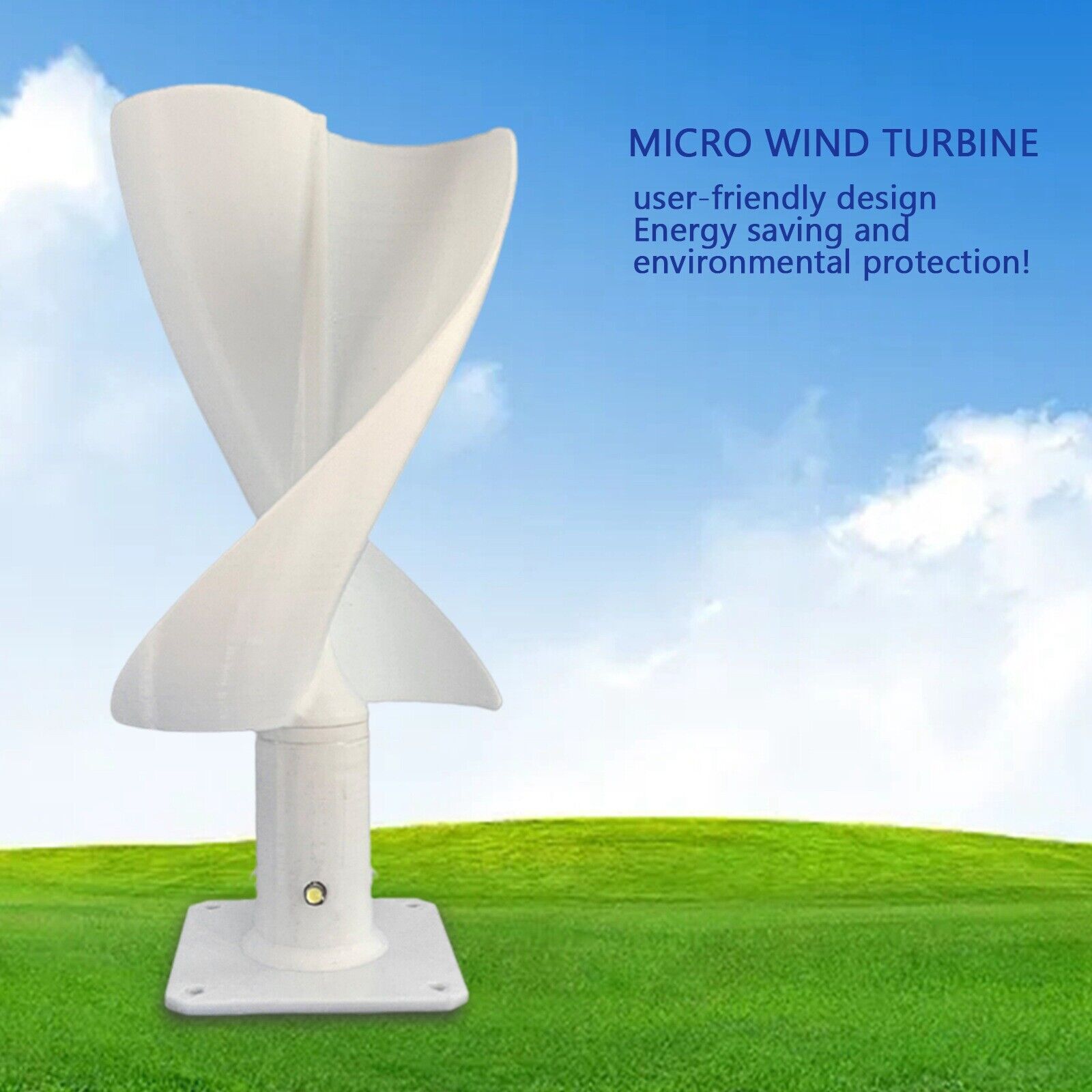 Vertical Wind Turbine Design Plans