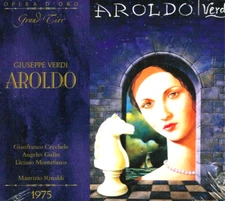 Giuseppe Verdi: Aroldo NEW! 2 CDS , Opera D'Oro Live 1975 Milan ,52 Page Booklet