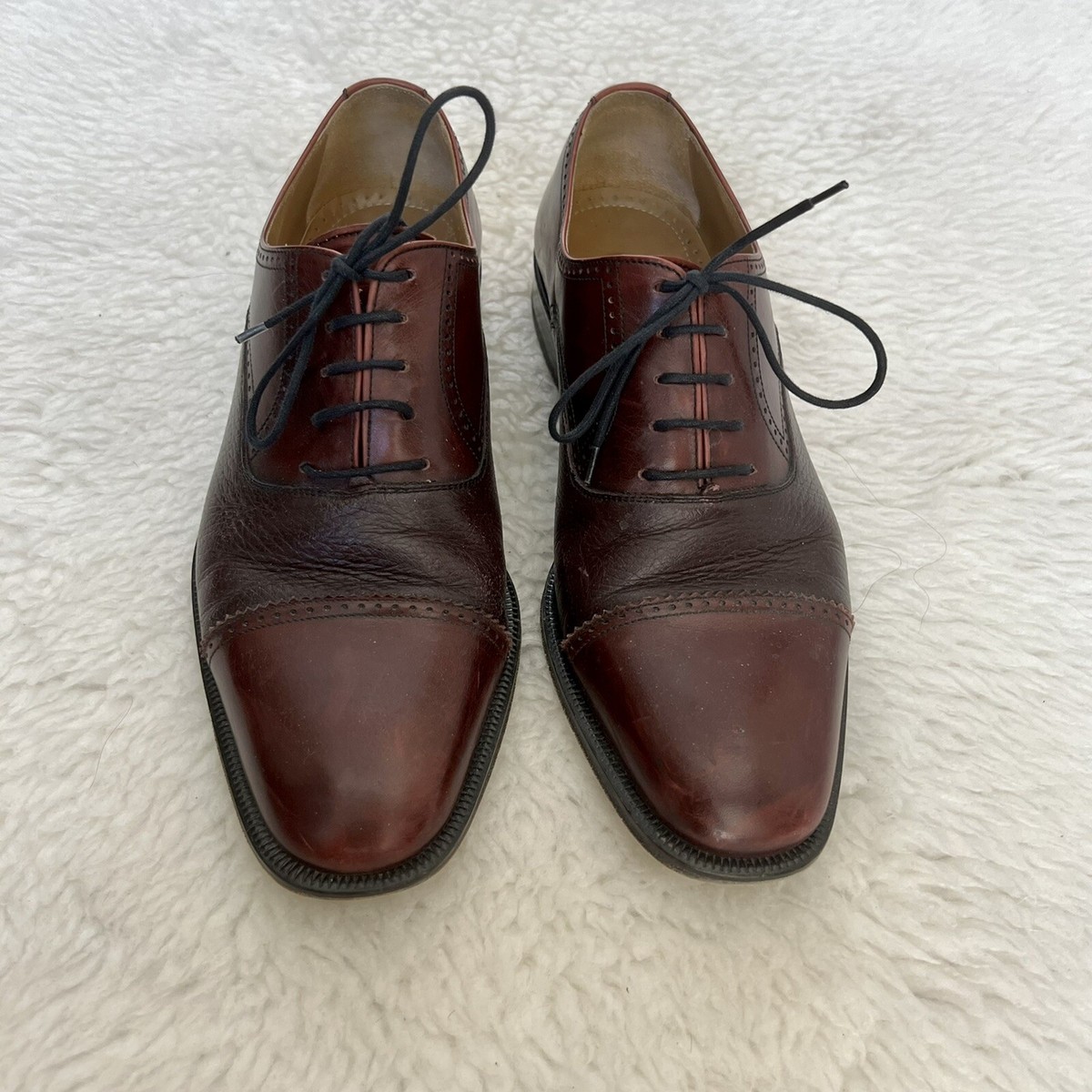 Magnani Cowhide/Leather Oxford Brown Men display picture 3