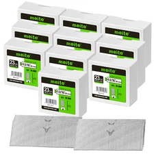2,000- 60,000 pcs meite 23 Gauge Headless Pinner Nails 3/8"- 2" Length Pin Nails
