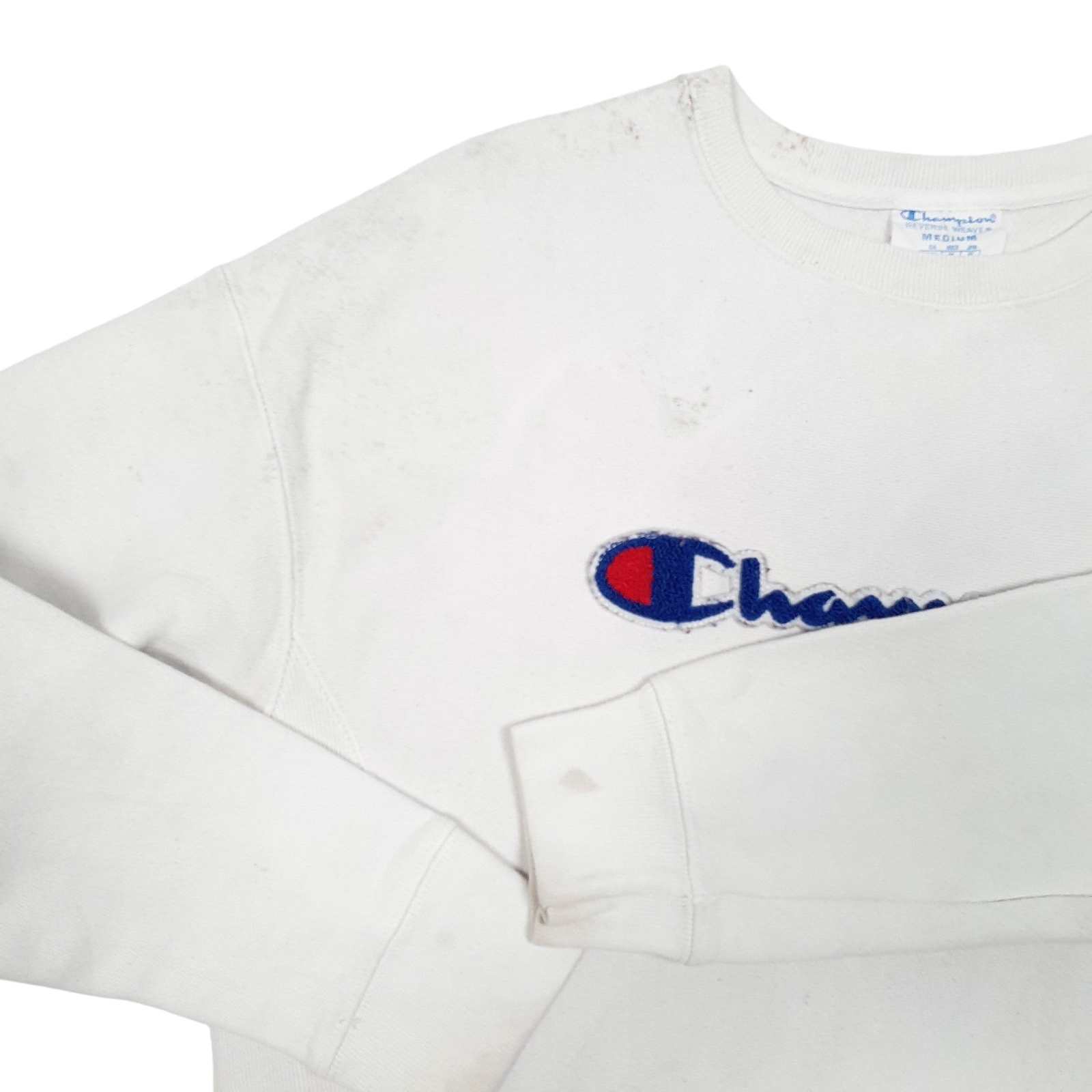 CHAMPION Crewneck Reverse Weave Jumper Sweatshirt Womens M image 4
