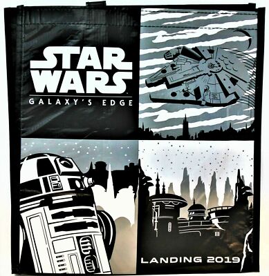 Disney Parks Star Wars Galaxy's Edge OPENING Landing 2019 Tote Reusable Bag NEW