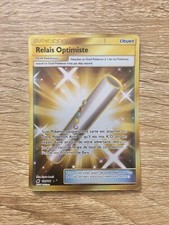 CARTE POKEMON RELAIS OPTIMISTE 121/111 Secrète GOLD SL4 INVASION CARMIN FR MINT
