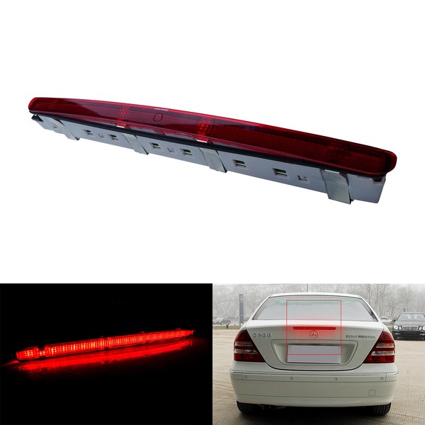 Dritte Rot Heck Bremsleuchte Bremslicht FüR Mercedes C-Klasse W203 Limo 2001-07-image