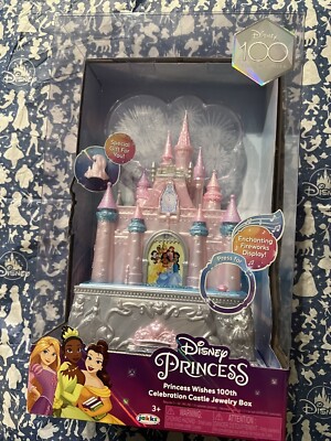 Disney PRINCESS Wishes 100th Celebration Castle Jewelry Box | eBay