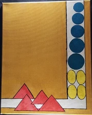 Original acrylic/canvas Painting By Artist