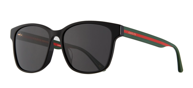 gucci men's rectangular sunglasses