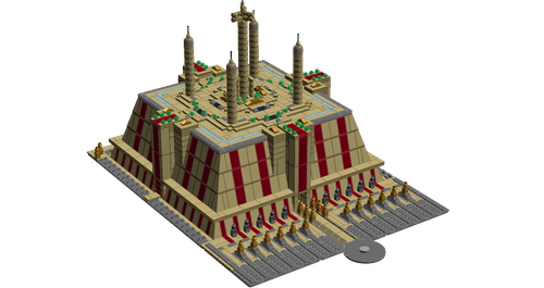 Lego Custom Instruction JEDI TEMPLE 