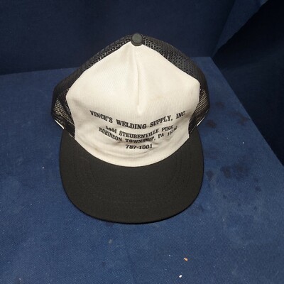 Ball Cap Hat-John Vince's Welding Supply Co. Robinson Twp. PA One Size Fits All 